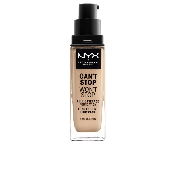 NYX PROFESSIONAL MAKE UP CAN'T STOP WON'T STOP full coverage foundation #warm vanilla - NVA7181154