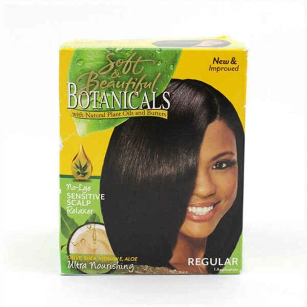 Θεραπεία Mαλλιών Ισιώματος Shine Inline Soft & Beautiful Botanicals Relaxer Kit Reg - S4254168