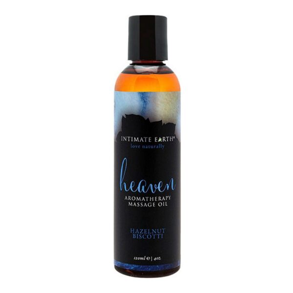 Λάδι για Μασάζ Heaven Hazelnut Biscotti 120 ml Intimate Earth Γλυκό Φουντούκι - S4000770