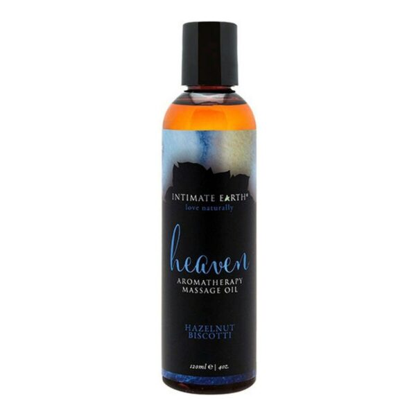 Λάδι για Μασάζ Heaven Hazelnut Biscotti 120 ml Intimate Earth Γλυκό Φουντούκι - S4000770