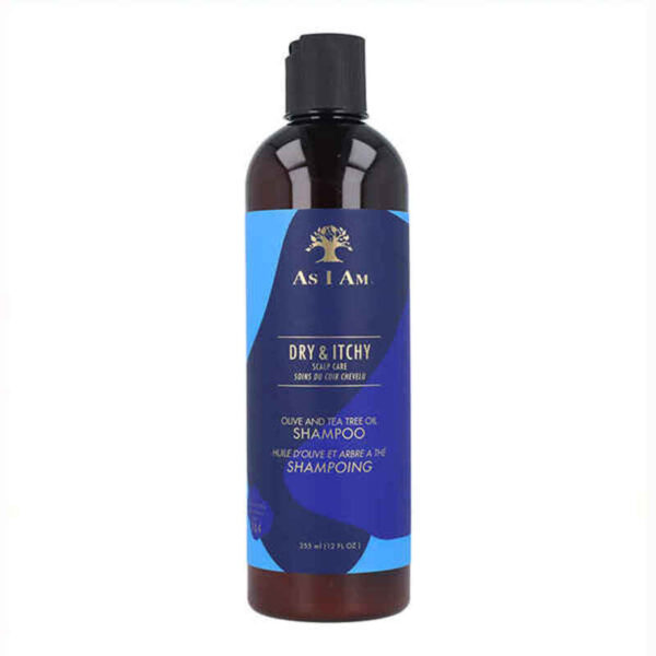 AS I AM DRY & ITCHY olive tea tree oil shampoo 355 ml - S4247253