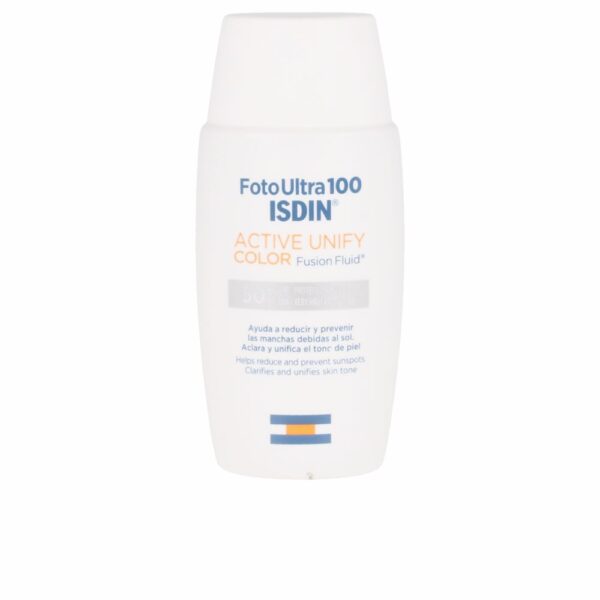 Isdin FotoUltra 100 Active Unify Color Fusion Fluid Αντηλιακή Κρέμα Προσώπου SPF50 με Χρώμα 50ml - NVA1674227