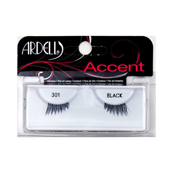 ARDELL PESTAÑAS ACCENT #301-black - NVA4613011