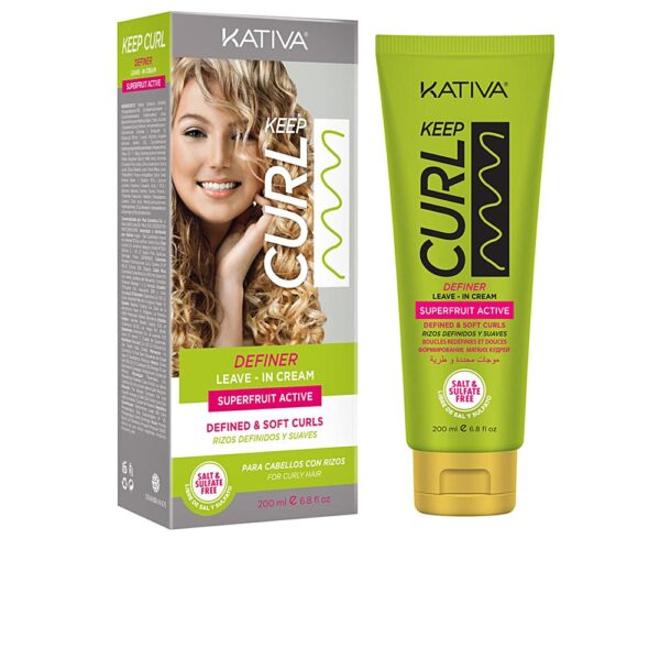 KATIVA KEEP CURL definer leave-in cream 200 ml - S4252652