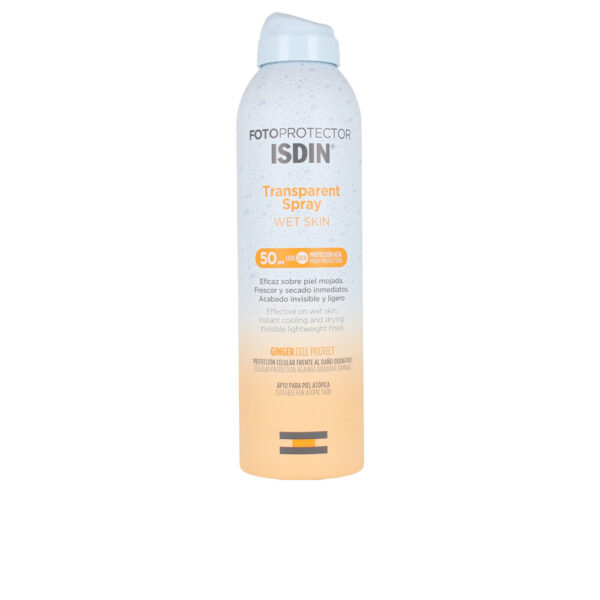 ISDIN FOTOPROTECTOR wet skin transparent spray 50+ 250 ml - NVA0187948