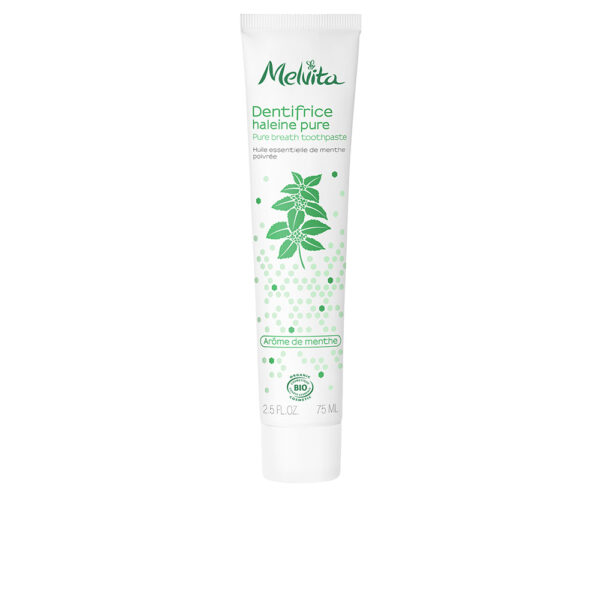 MELVITA DENTIFRICE haleine pure arome de menthe 75 ml - NVA0045791