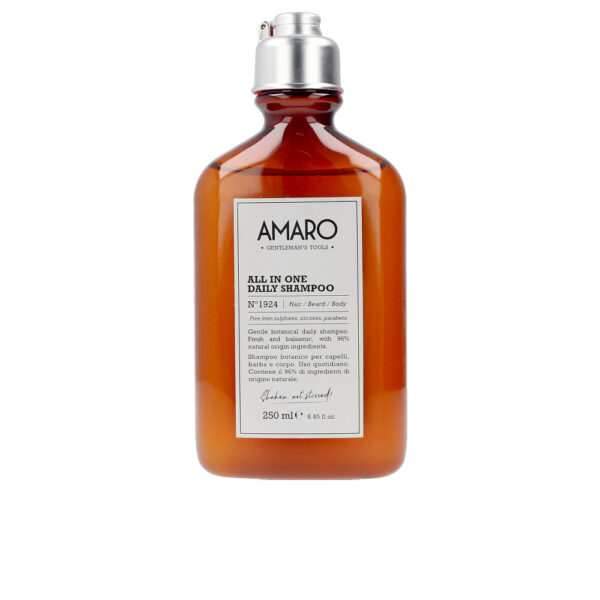 FARMAVITA AMARO all in one daily shampoo nº1924 hair/beard/body 250 ml - NVA3104991