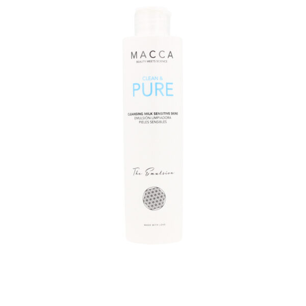 Macca Γαλάκτωμα Καθαρισμού Clean & Pure Macca για Ευαίσθητες Επιδερμίδες 200ml - NVA2410036