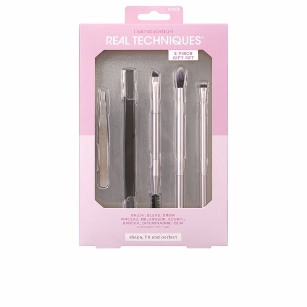 REAL TECHNIQUES REST IN SHOW BROWS set 5 pcs - NVA5042061