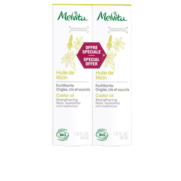 MELVITA ORGANIC BEAUTY OILS καστορέλαιο duo 2 x 50 ml - NVA0046514