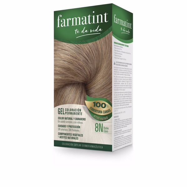 FARMATINT FARMATINT gel coloración permanente #8n-rubio claro - NVA1791351