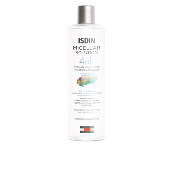 Isdin Micellar Water Ντεμακιγιάζ Solution για Ευαίσθητες Επιδερμίδες 400ml - NVA0128644