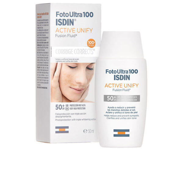 ISDIN FOTO ULTRA 100 ACTIVE UNIFY fusion fluid SPF50+ 50 ml - NVA1710529