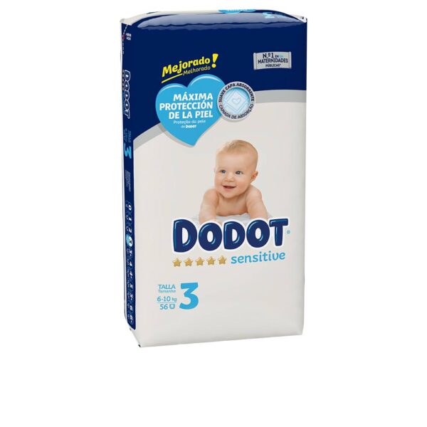 DODOT DODOT SENSITIVE T3 πάνες 6-10 kg 56 pcs - NVA1144849