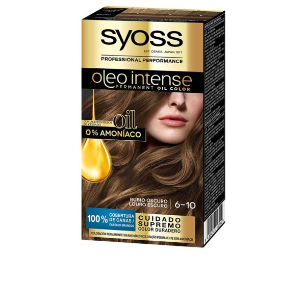 SYOSS OLIO INTENSE tinte sin amoniaco #6.10-rubio oscuro 5 pz - NVA6218252