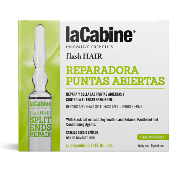 LA CABINE FLASH HAIR reapair puntas abiertas 7 x 5 ml                 - S0586118