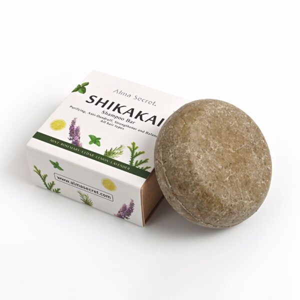 ALMA SECRET SHIKAKAI champú sólido 85 gr - NVA8712109