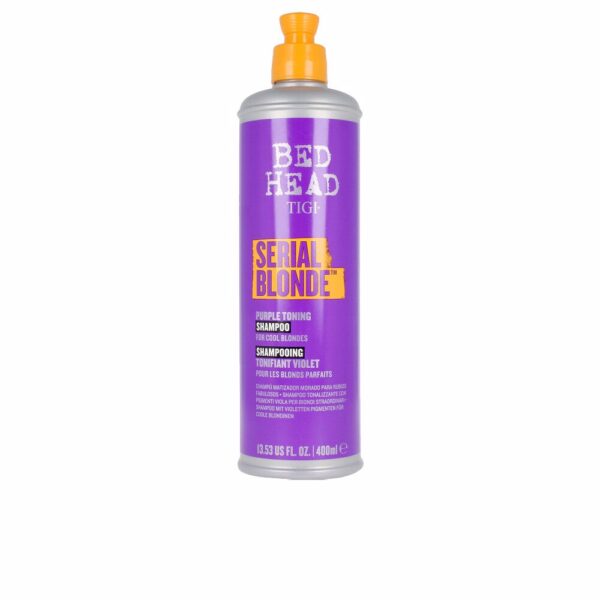 TIGI BED HEAD serial blonde purple toning shampoo 400 ml - NVA8432343