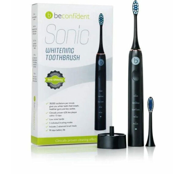 BECONFIDENT SONIC electric whitening toothbrush #black/rose gold - NVA4167694