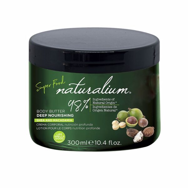 NATURALIUM SUPER FOOD macadamia body butter 300 ml - S4518000