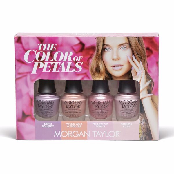 Morgan Taylor The Colors Of Petals Gloss Βερνίκι Νυχιών Merci bouquet, Young wild & free-sia, Follow the petals, Strike a posie 4pcs - NVA3027155