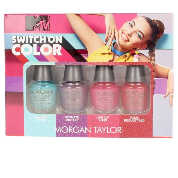 MORGAN TAYLOR SWITCH ON COLOR set 4 pcs - NVA3028206