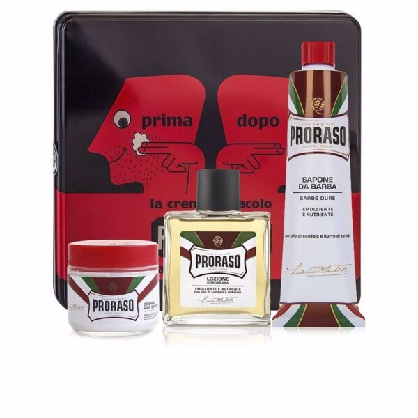 Proraso Σετ Περιποίησης για Γένια Prima e Dopo με Sandalwood Pre-shave Cream 100ml, Shaving Cream 150ml, After Shave Lotion 100ml - NVA5003617