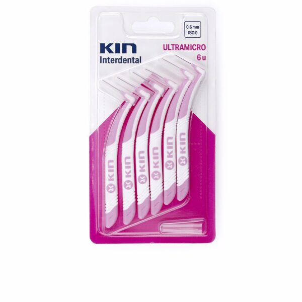 Toothbrush Kin Ultramicro 6 Units 0,6 mm - NVA6214053