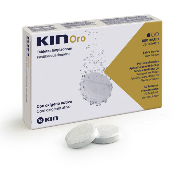 KIN KIN ORO tabletas limpiadoras 30 u - NVA6215487