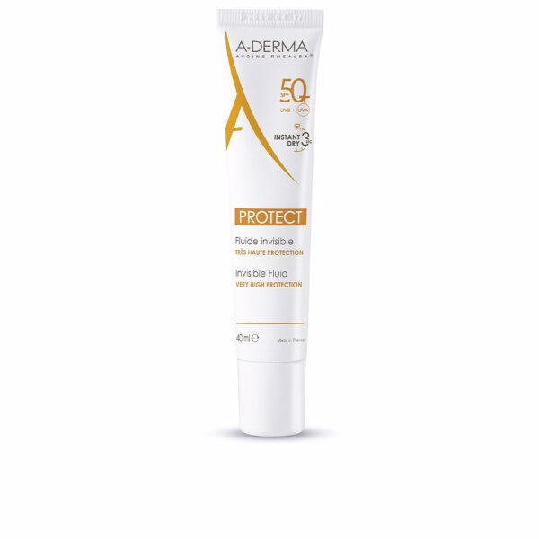 A-DERMA PROTECT αόρατο αντηλιακό υγρό προσώπου SPF50+ 40 ml - NVA0202144