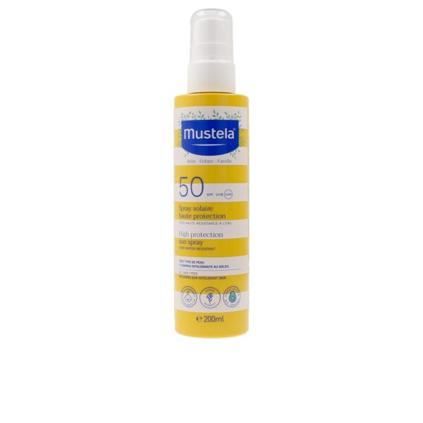 MUSTELA BÉBÉ SOL lait solaire IP50+ spray 200 ml - NVA5036751