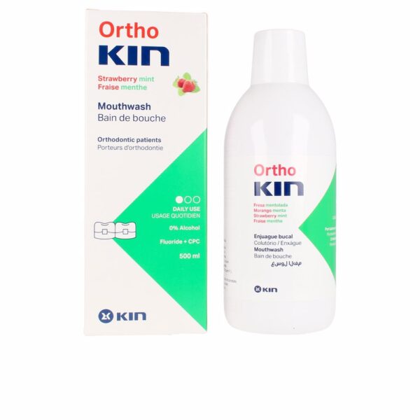 KIN ORTHOKIN στοματικό διάλυμα #φράουλα μενθόλη 500 ml - NVA6215623