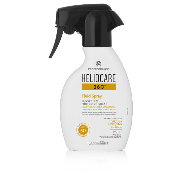 Heliocare 360° Fluid Αδιάβροχη Αντηλιακή Λοσιόν για το Σώμα SPF50 σε Spray 250ml - NVA2024427