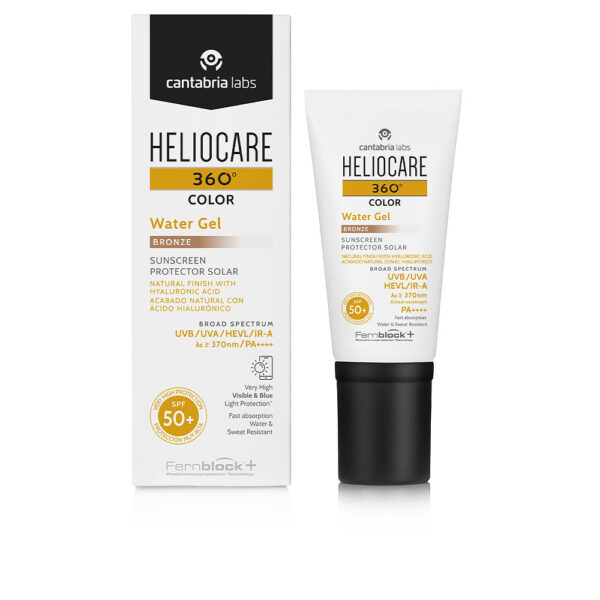 Heliocare 360º Color Αδιάβροχο Αντηλιακό Gel Προσώπου SPF50 με Χρώμα Bronze 50ml - NVA2044289