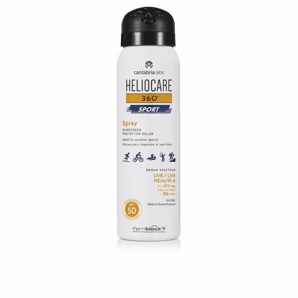 Heliocare 360° Sport Αδιάβροχη Αντηλιακή Κρέμα για το Σώμα SPF50 σε Spray 100ml - NVA2024441