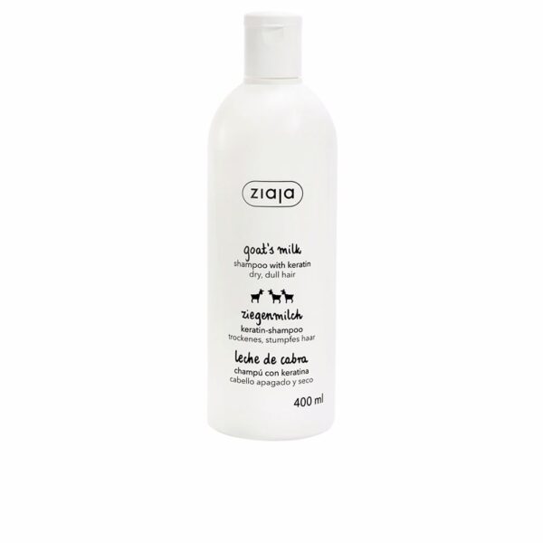 Ziaja Goat's Milk Nourishing Shampoo With Keratin 400ml - NVA7035459