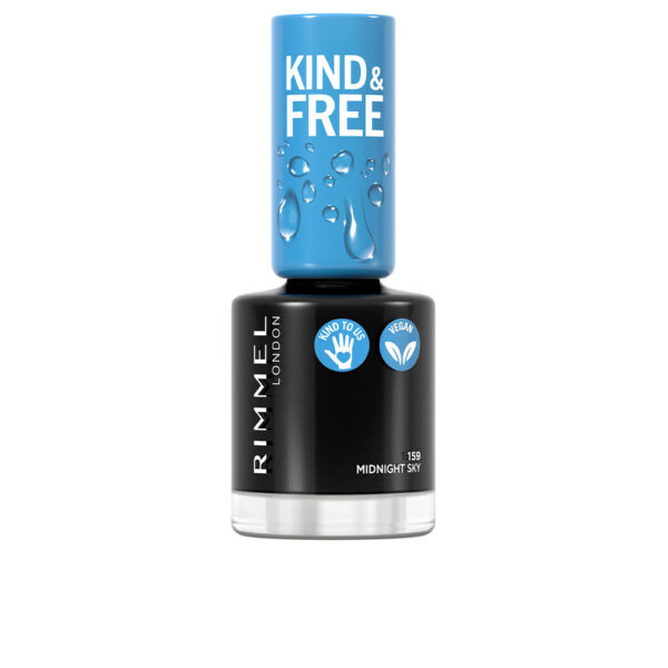 RIMMEL LONDON KIND & FREE nail polish #159-midnight sky 8 ml - NVA2990689