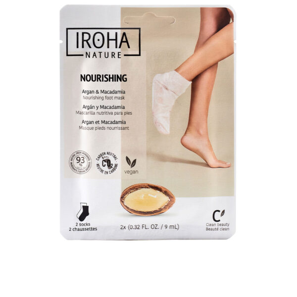 IROHA ARGAN & MACADAMIA nourishing socks 1 u - NVA6431006