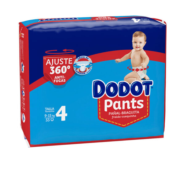 Dodot DODOT PANTS diaper-panties size 4 9-15 kg 33 τμχ - NVA1677156