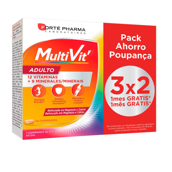 FORTÉ PHARMA MULTIVIT ADULTO 84 comprimidos - NVA1810564