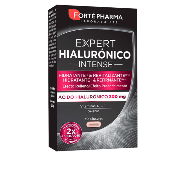 FORTÉ PHARMA EXPERT HIALURÓNICO INTENSE hidratante & revitalizante 30 cápsulas - NVA2011403