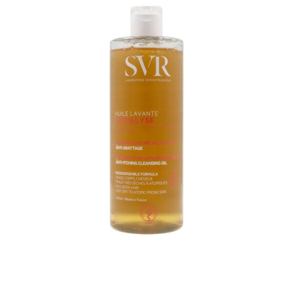 SVR Laboratoire Dermatologique Topialyse Face and Body Emulsifying Micellar Oil Wash 400ml - PARC-SR-060-B3