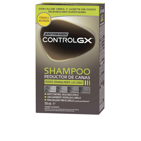 JUST FOR MEN CONTROL GX champú reductor de canas 118 ml - NVA3486006