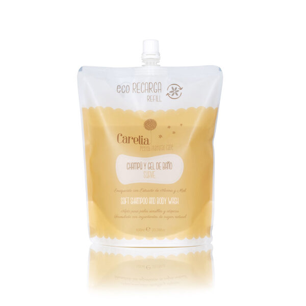 CARELIA PETITS champú y gel de baño refill 600 ml - NVA4100365