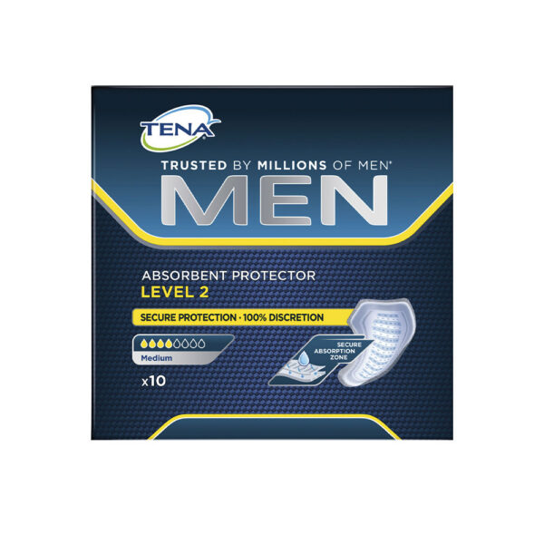 Tena Men Absorbent Protector Level 2, 10pcs - NVA0016413