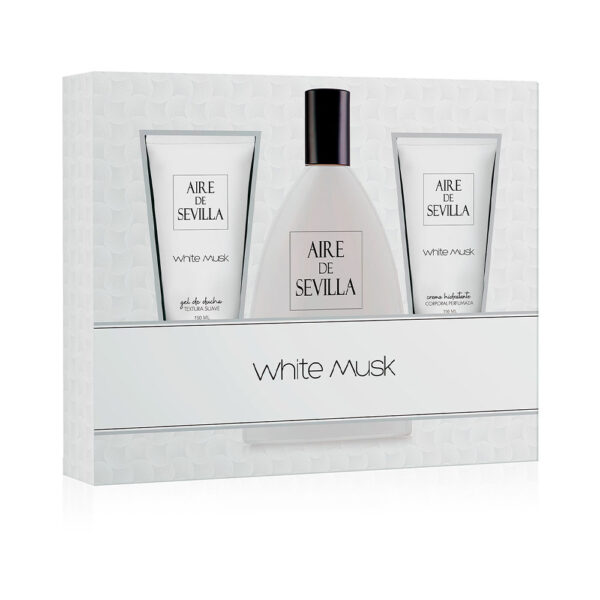 Instituto Espanol Aire De Sevilla White Musk Γυναικείο Σετ με Body Lotion 3τμχ Σετ με Body Lotion / Eau de Toilette / Shower Gel, - NVA7136355