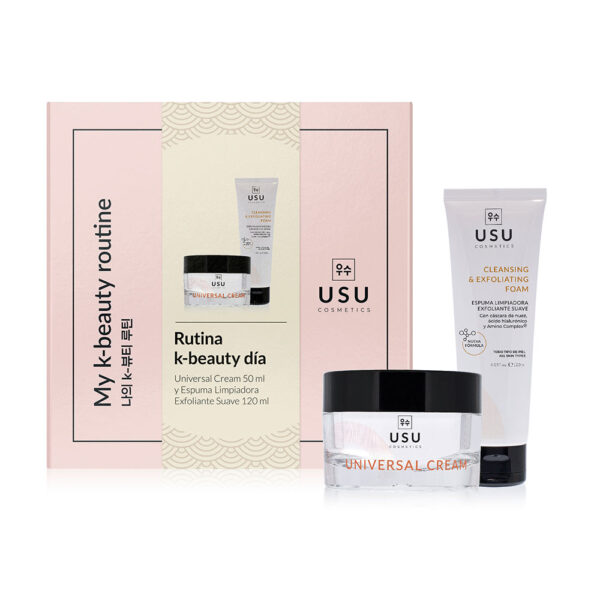 USU COSMETICS RUTINA K-BEAUUSU Cosmetics Σετ Περιποίησης για Ενυδάτωση 50mlTY DÍA set 2 pz - NVA1100967