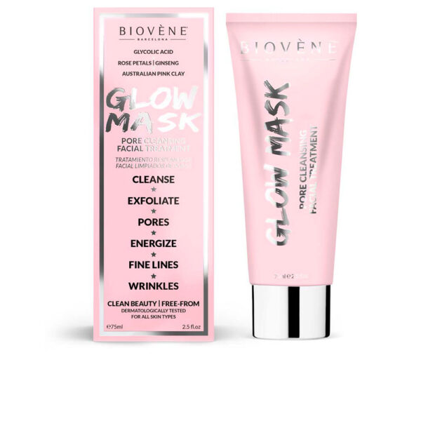 BIOVÈNE GLOW MASK pore cleansing facial treatment 75 ml - NVA5091020