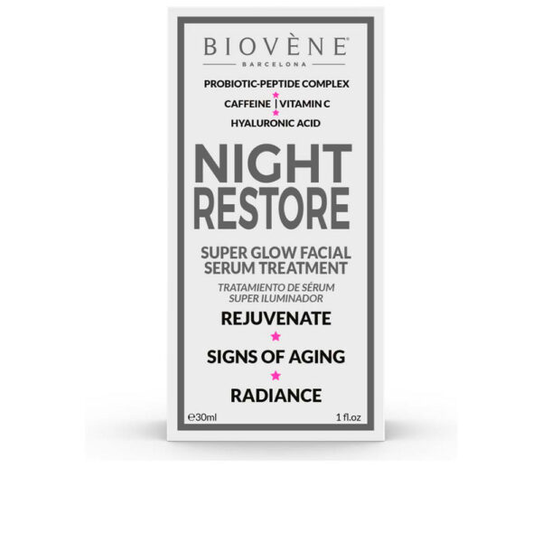 BIOVÈNE NIGHT RESTORE super glow facial serum treatment 30 ml - NVA5091570