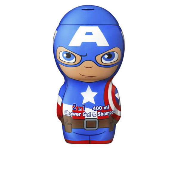 CARTOON CAPTAIN AMERICA gel + shampoo 400 ml - NVA4090337